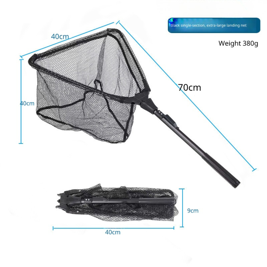 ตาข่ายดักปลาแบบพับได้ขนาดใหญ่