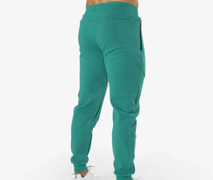 Survêtement Premium pour Hommes |   Ensemble en polaire Performance vert émeraude |   Ensemble de survêtement à capuche pour l'entraînement sportif urbain, deux pièces - Product Image 6