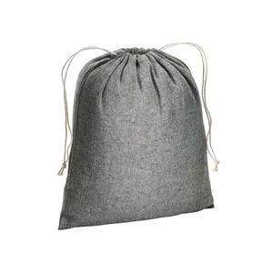 Sacchetti Sportivi Promozionali Ecologici in Cotone Riciclato con Coulisse - Product Image 2
