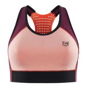 Sujetador deportivo de compresión transpirable personalizado, ropa deportiva de talla grande para entrenamiento de gimnasia, con suministro de estilo de patrón personalizado - Product Image 1