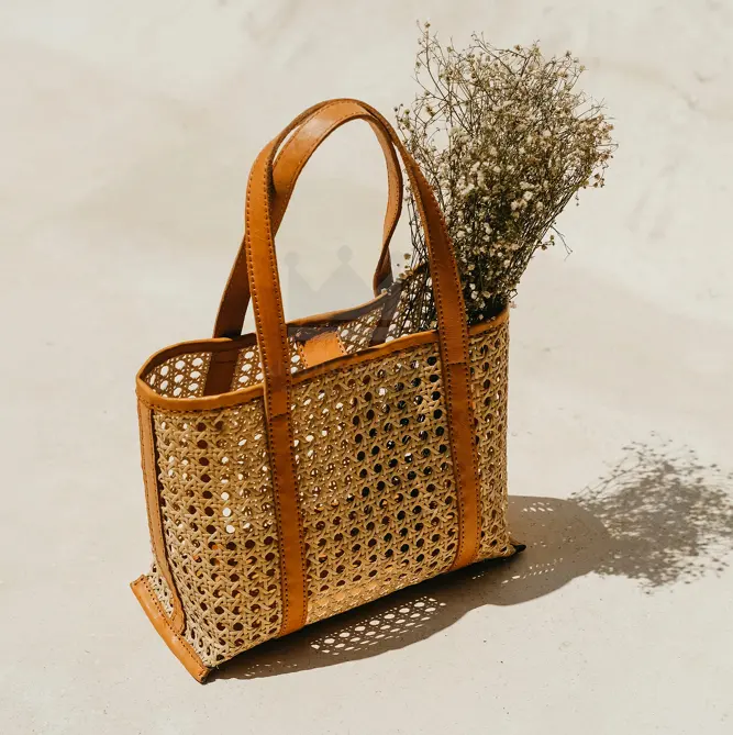 Bolsa compacta artesanal para praia/Decoração Foto/Compras Alta Moda
