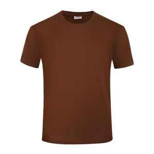 Camisetas de manga corta con cuello redondo de algodón 100% para hombre a la moda con colores de contraste, Camiseta de algodón 100% de alta calidad para hombre - Product Image 2