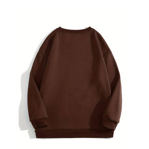 Sudadera de algodón de secado rápido sostenible para mujer con hombros caídos, sudadera informal de manga larga con estampado de letras de calle alta para mujer - Product Image 2