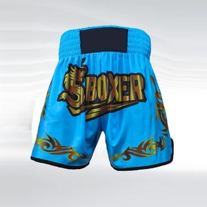 Pantalones cortos de Muay Thai de talla grande de calidad superior con diseño personalizado Pantalones cortos de boxeo Mma Gym de alta calidad con tu propio logotipo - Product Image 3