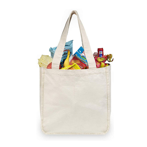 Personalizado al aire libre de uso diario Natural reciclado Tote Shopping Cotton Bag Reutilizable Shopping Canvas Bags - Product Image 6