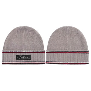 Nuevos sombreros de otoño e invierno para hombres y mujeres, gorro de punto con letras, gorro reversible versátil cálido de diseñador, gorro de lana para mantener - Product Image 6