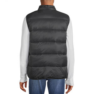 เสื้อกั๊กขนเป็ดแขนกุดผ้ายีนส์สำหรับผู้ชายเสื้อขนเป็ดแบบระบายอากาศได้ดีสินค้ามาใหม่ - Product Image 1