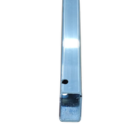Tubos Cuadrados Huecos de Acero Inoxidable Personalizados con CNC y para Mecanizado de Orificios para Aplicaciones de Montaje y Refuerzo