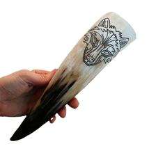 Cuerno Vikingo Hecho a Mano para Servir Cerveza Artesanal y Ale, Cuerno Vikingo Económico de CRAFT ZONE EXPORT - Product Image 2