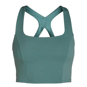 Haute Qualité Racerback Sport Soutien-Gorge Nude Col Carré Coupe Fixe Yoga Débardeur Fitness Athlétique Gym Vêtements Avant Plus La Taille - Product Image 6