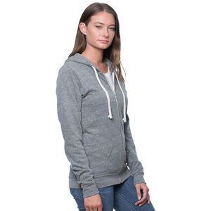 Sudadera con Capucha y Cremallera para Mujer, Ropa Personalizada de Algodón, Sudadera con Capucha y Cremallera de Manga Larga de Forro Polar para Hombre - Product Image 5