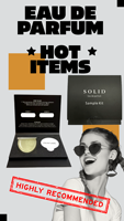 Colonia Sólida de Larga Duración, Eau de Toilette a Base de Aceite, Aroma Amaderado Clásico, Tamaño de Muestra de Lujo para Hombre, Regalo para Uso Diario o de Viaje