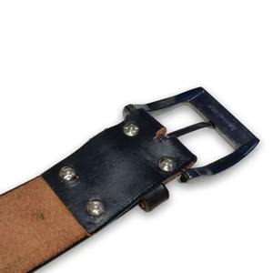 Recién llegado, cinturón de lujo de cuero genuino, hebilla de moda Popular, cinturón marrón de alta calidad para hombres - Product Image 2