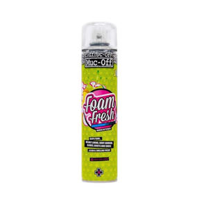 Muc-Off Foam Refresh 400ml Spray Limpiador Espumoso para Interiores de Cascos y Más - Product Image 1