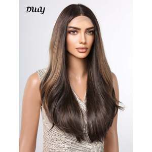 DWY Curly Lace Front <b>Wigs</b> 13x6 HD Transparent Lace Frontal 24 Inch 150% Density <b>Wigs</b> for Women - Product Image 2