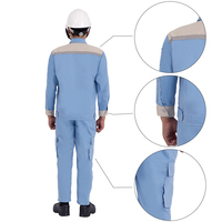 Usine directe combinaison vêtements de travail pantalon cargo style de travail ensemble soudeur vêtements lavage de voiture/chauffeur/forêt/champ de pétrole DHL uniforme d'usine