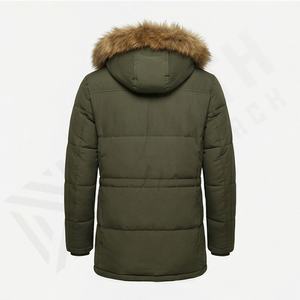 Nouvelle veste parka classique à capuche pour homme confortable 2025, parka personnalisable de qualité supérieure - Product Image 2