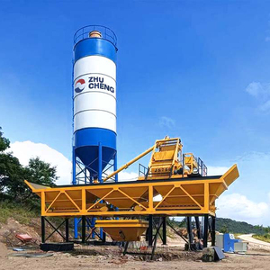 50m3/h bỏ qua loại 50 mét khối bướm van hzs50 sẵn sàng TRỘN BÊ TÔNG trạm trộn để sản xuất vật liệu tái chế - Product Image 3