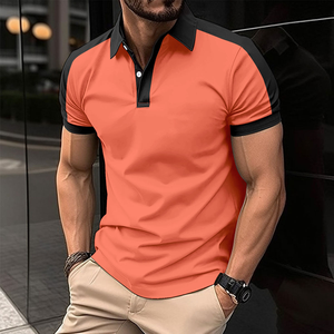 Wholesale Blank Customized Embroidered Logo Unisex Winter Organic Cotton Knitted Anti-Wrinkle Quick Dry Men's Shirts - Product Image 4