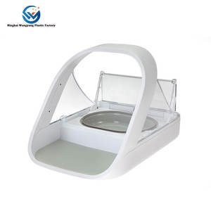 Otomatik 1.5L <span class=keywords><strong>Pet</strong></span> besleyici mikroçip teknolojisi çevre dostu Modern islak/kuru gıda ücretsiz köpekler için paslanmaz çelik plastik çanaklar - Product Image 5