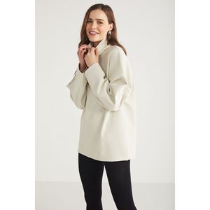 Felpa da Donna ETHIQUET <span class=keywords><strong>Hermione</strong></span> 100% Cotone Organico con Collo Alto e Maniche a Campana - Product Image 5