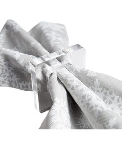 Unique Design Acrylic Napkin Rings With Gold Finishing Design;Table Accessories High Quality Napkin Holder New Design <b>Ornament</b> - Product Image 4