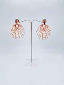 ต่างหูทรงบาแกตต์สีเงินสเตอร์ลิงทำด้วยมือดีไซน์หรูหราเครื่องประดับคริสตัลหรูหราต่างหูแฟชั่น - Product Image 2