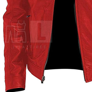 Chaqueta de Cuero Vacuno para Hombre, Nueva Colección, Alta Calidad, Transpirable, Resistente al Viento, Ecológica, Estilo Casual, Precio Razonable - Product Image 5
