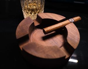 Ceniceros y Portapuros de Madera Natural de Lujo, Sin Humo, para Uso en el Hogar y Hoteles, Diseño Moderno, Tamaños Personalizables - Product Image 2