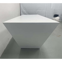 Table de bureau moderne en surface solide pour direction et assistance technique, mobilier de bureau professionnel