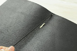 Portaherramientas de tapa dura de cuero tamaño A4 para menú, carpeta de alta calidad, cubierta de libro de menú para restaurante - Product Image 4