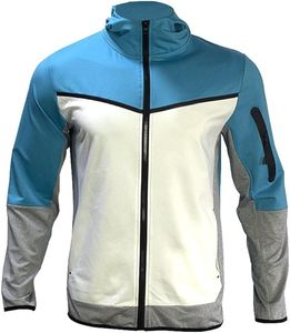 Ensemble de 2 pièces athlétiques décontractées pour homme Veste de course complète personnalisable avec survêtement à manches longues Tenues Pantalon de survêtement - Product Image 2