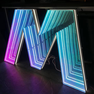 3D coloré LED abyssal lettres illuminées éclairage publicitaire pour bars populaires KTVs extérieur devanture signes voitures personnalisées - Product Image 1
