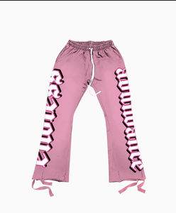 Ensembles Automne Homme Personnalisés Sérigraphiés – Qualité Supérieure OEM – Hoodies Amples & Pantalons Évasés – Survêtements Streetwear - Product Image 6