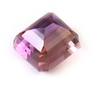 28,7 quilates calidad AAA ametrino Natural Octágono corte esmeralda piedra preciosa de cuarzo suelta de Brasil para la fabricación de joyas tarifa al por mayor - Product Image 2