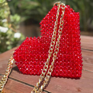 Sac à main élégant en perles faites à la main pour les fêtes de mariage Fourniture en vrac pour les détaillants exportateurs du monde entier Accessoires de mode - Product Image 1