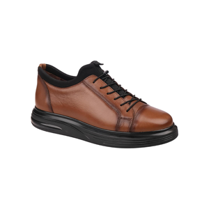 6410 Zapatos de Hombre de Cuero Genuino para Caminar, Punta Redonda, con Cordones, Suela de Goma Acolchada, para Todas las Temporadas, Venta al Por Mayor - Product Image 2