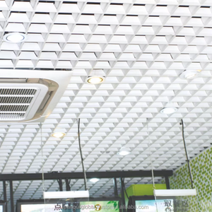 Techo de metal de celda abierta de grado de exportación 100% con diseño de cuadrícula modular personalizado Techo de metal de celda abierta de estilo moderno - Product Image 6