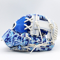 Guantes de Béisbol Profesionales de Cuero Vacuno Japonés para Lanzamiento con la Mano Derecha, Hechos a Medida para Uso Deportivo