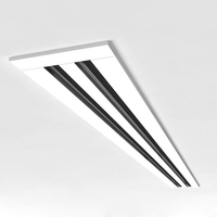 Pièces du système HVAC Grille de ventilation 2 fentes linéaires Diffuseur Plafond décoratif Planchers muraux Conduit Évent d'aération Couvercle d'évent AC