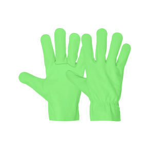 Guantes de conductor de cuero sintético de alto rendimiento Spandex transpirable y PU con guantes de protección de manos para hombres - Product Image 3