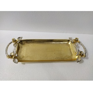 ถาดอลูมิเนียมสำหรับเสิร์ฟอาหารแบบตั้งโต๊ะสีเงินขนาดและรูปร่างแบบกำหนดเองได้ถาดเสิร์ฟอาหารใช้ในโรงแรมและใช้ในบ้าน - Product Image 6