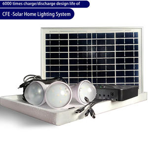 Estación de Energía Portátil CFE Solar Box-10, Sistema de Energía Solar de 6.4V y 10000mAh - Product Image 2