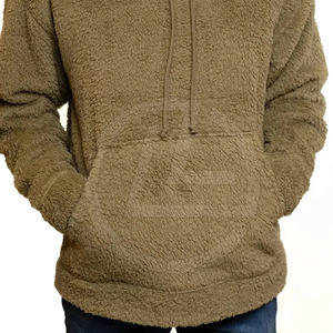 Hip Hop Street Wear Sudaderas con capucha de piel de invierno para hombres Sudaderas Personalizables Ligero Transpirable Casual Pullover - Product Image 2