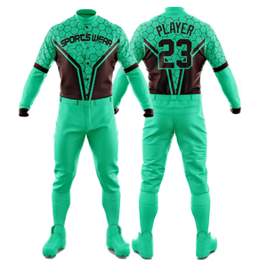 ชุดเบสบอลผ้าโพลีเอสเตอร์สำหรับผู้ใหญ่ของผู้ชายไซส์ใหญ่พิเศษระบายอากาศได้ดีทันสมัย - Product Image 3