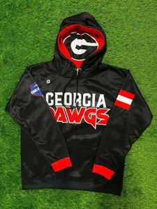 Sweat à capuche décontracté pour homme, vintage, lourd, pour l'hiver, avec logo personnalisé, imprimé, vente en gros, motif uni - Product Image 6