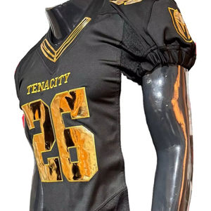 Camiseta de Fútbol Americano, Camiseta de Fanático, Sublimación, Bordado, Talla Grande, 7v7, Bandera, Foto Real, Fábrica de Pakistán, Todos los Deportes - Product Image 1