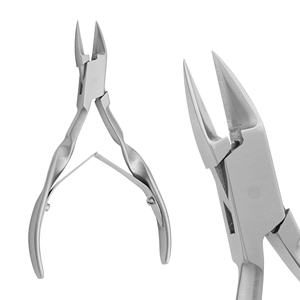 Coupe-ongles professionnel personnalisable en acier inoxydable, coupe-ongles latéral, double ressort, ouverture large, logo personnalisé - Product Image 3