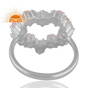 Anillo de ópalo etíope Natural de Plata de Ley 925 de diseño caliente, joyería de diseño personalizado para mujer, regalo para ella - Product Image 2