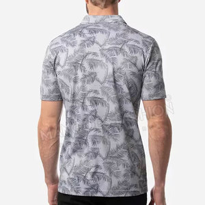 Camiseta de Golf de Manga Corta para Hombre, de Secado Rápido y Transpirable, Personalizable, Lisa, con Diseño de Letras, Poliéster/Algodón, Venta al Por Mayor - Product Image 6